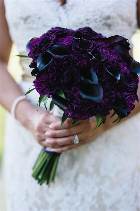 black and purple wedding bouquets|purple wedding bouquets for fall.